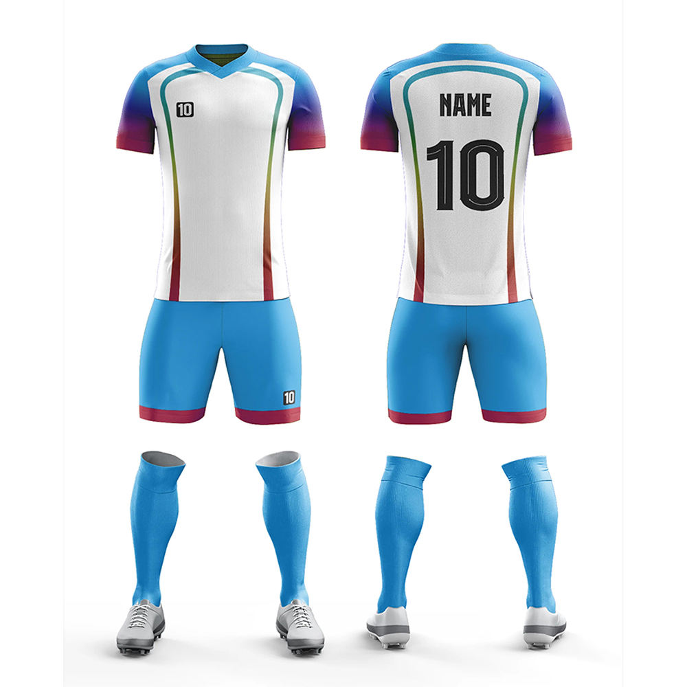 Bacca Sports 2024 Latest Design Soccer Uniform Set New Arrival Team Name Men Soccer Sports Football Uniforms For Sale